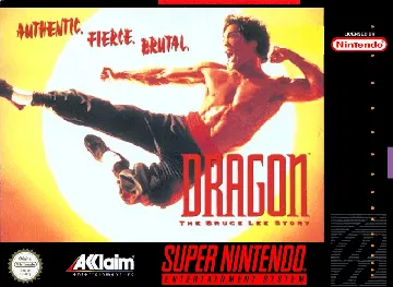 Dragon - The Bruce Lee Story (USA) box cover front